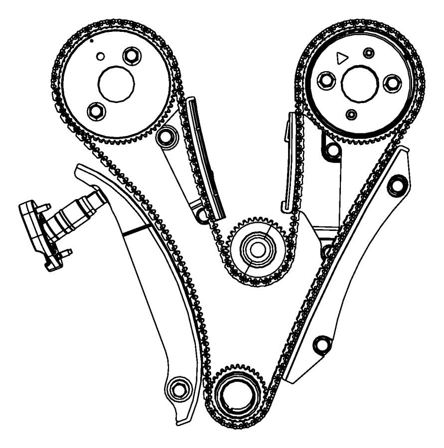 04892353ab Dodge Guide Timing Chain Long System Eer