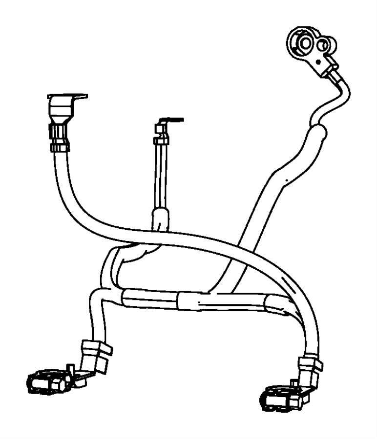 05084111ae Dodge Wiring Battery Tray Mopar